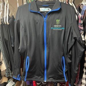 Rare monster energy supercross light  jacket.